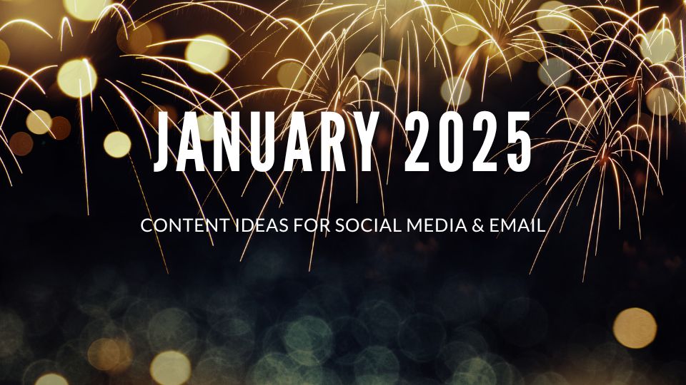 January 2024 Content Ideas